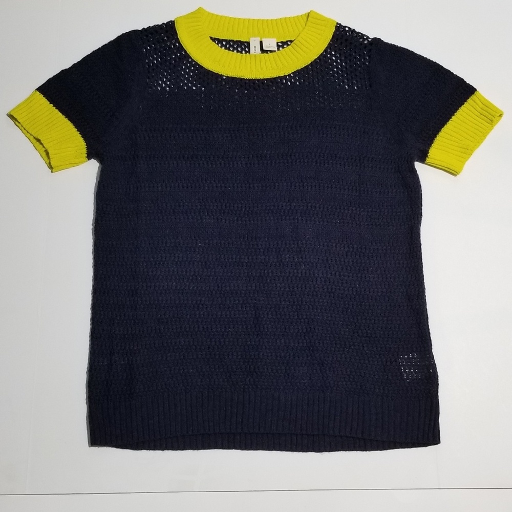 Anthropologie Moth short sleeve sweater